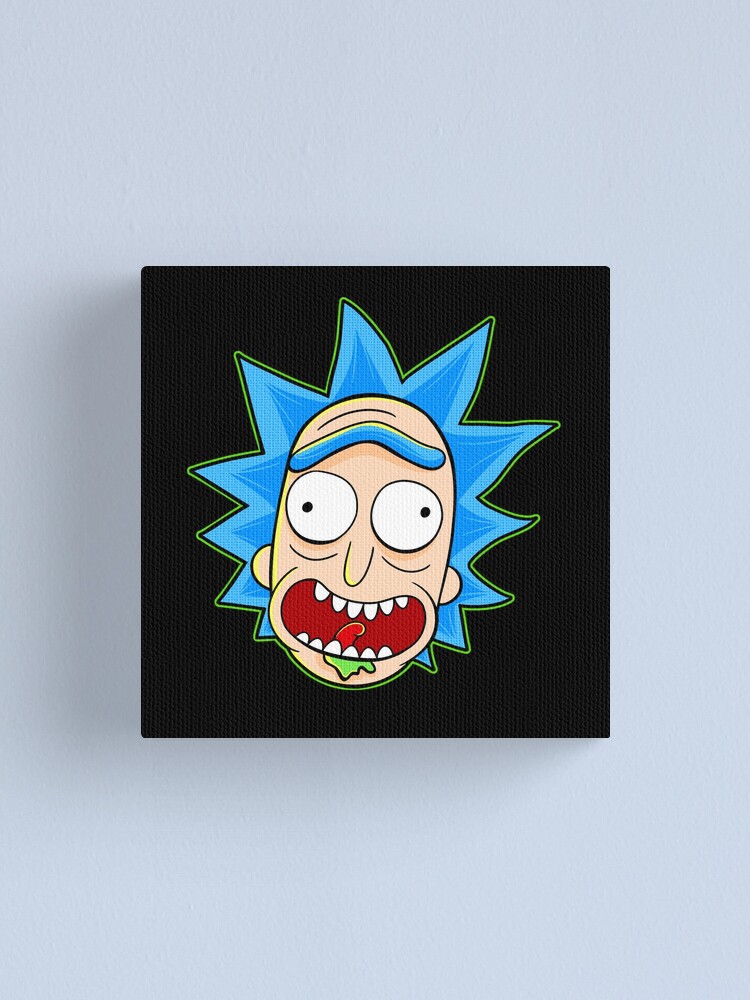 Alternate view of rick and morty rick sanchez Canvas Print