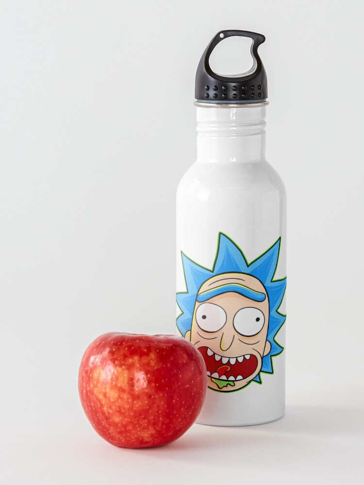 Alternate view of rick and morty rick sanchez Water Bottle