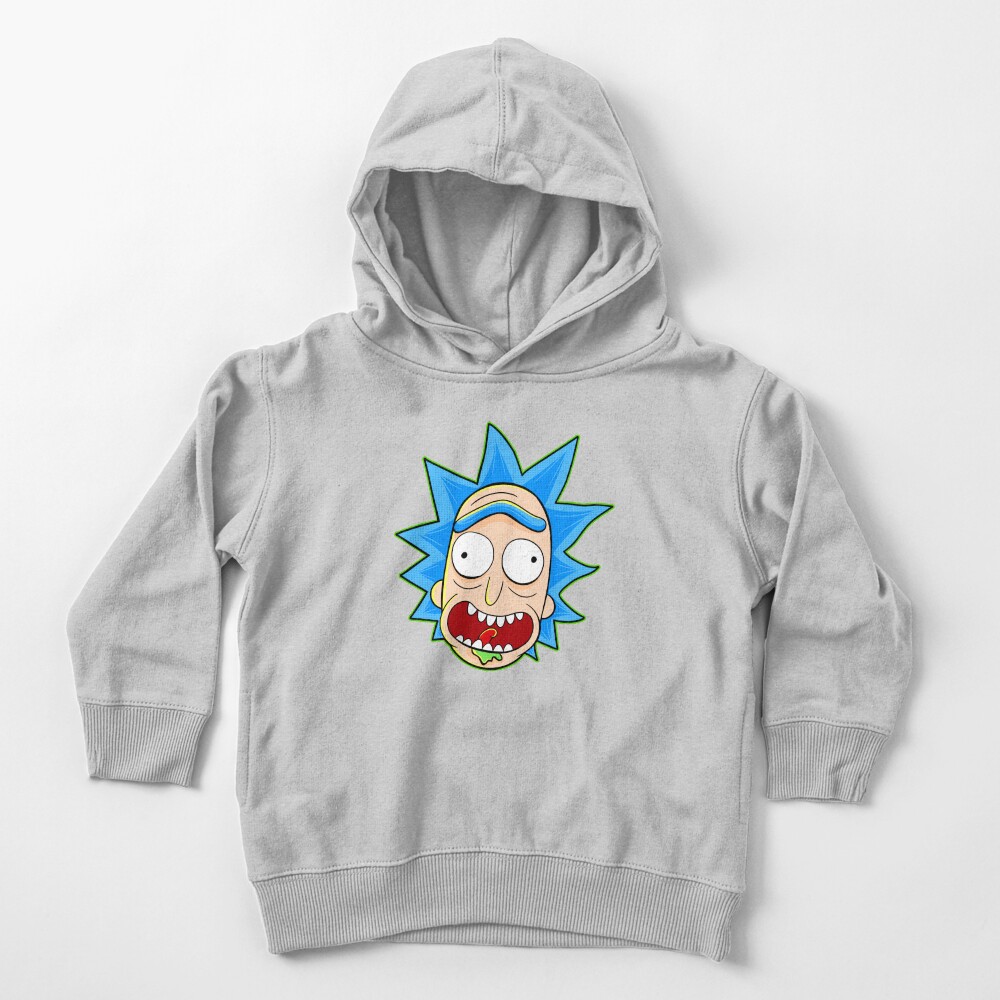 rick and morty rick sanchez Toddler Pullover Hoodie