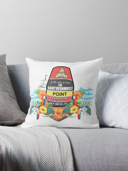 Artikel-Vorschau von Südlichster Punkt Key West, designt und verkauft von ParrotHeadSwag.