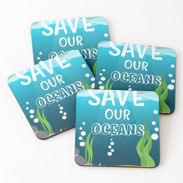 Item preview, Earth Day Tee, Save Our Oceans product, Sea design, Ocean Tee designed and sold by Lisbob.
