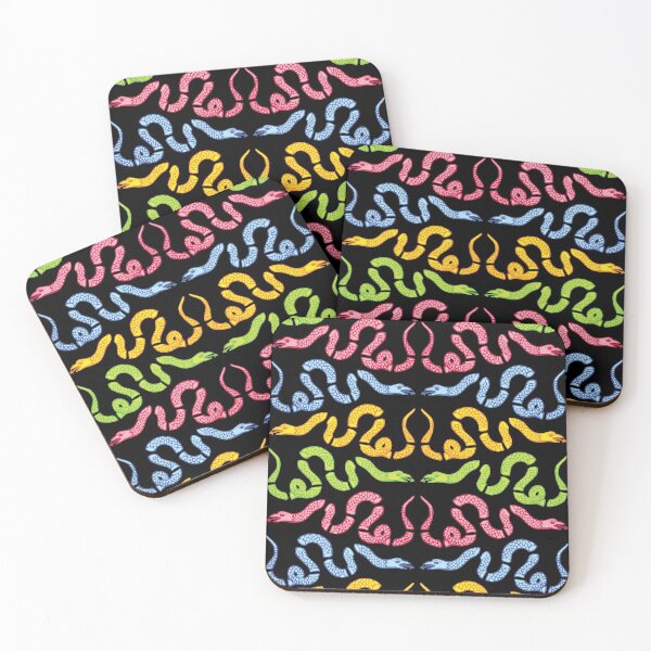 Item preview, Join or Die Historical Benjamin Franklin Snake Bright Color Pattern designed and sold by pelagio.