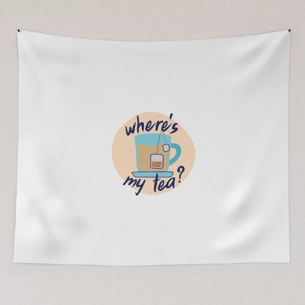 Item preview, Where's My Tea- SimplyNailogical designed and sold by erinaceous.