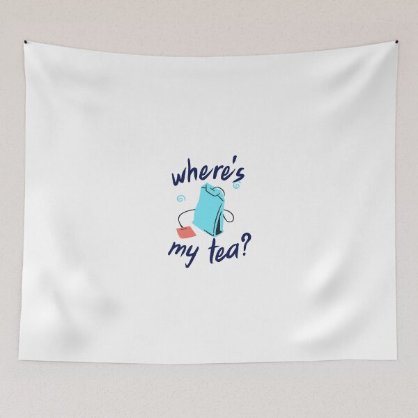 Item preview, Where's My Tea- SimplyNailogical designed and sold by erinaceous.
