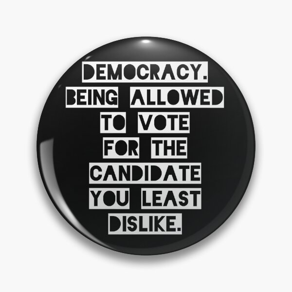 Item preview, Democracy. Vote. Candidate designed and sold by thegoodcoach.