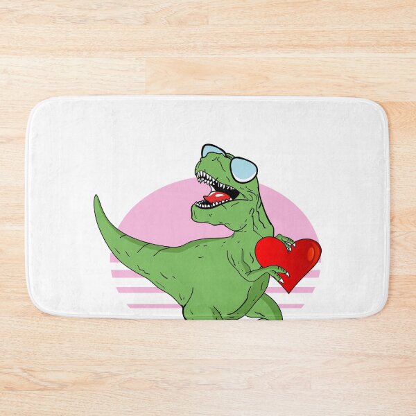Item preview, Fun Dinosaur Gift print Crusher Valentine's Tee designed and sold by Lisbob.