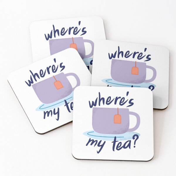 Item preview, Where's My Tea- SimplyNailogical designed and sold by erinaceous.