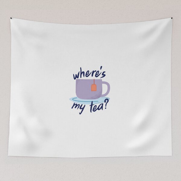 Item preview, Where's My Tea- SimplyNailogical designed and sold by erinaceous.