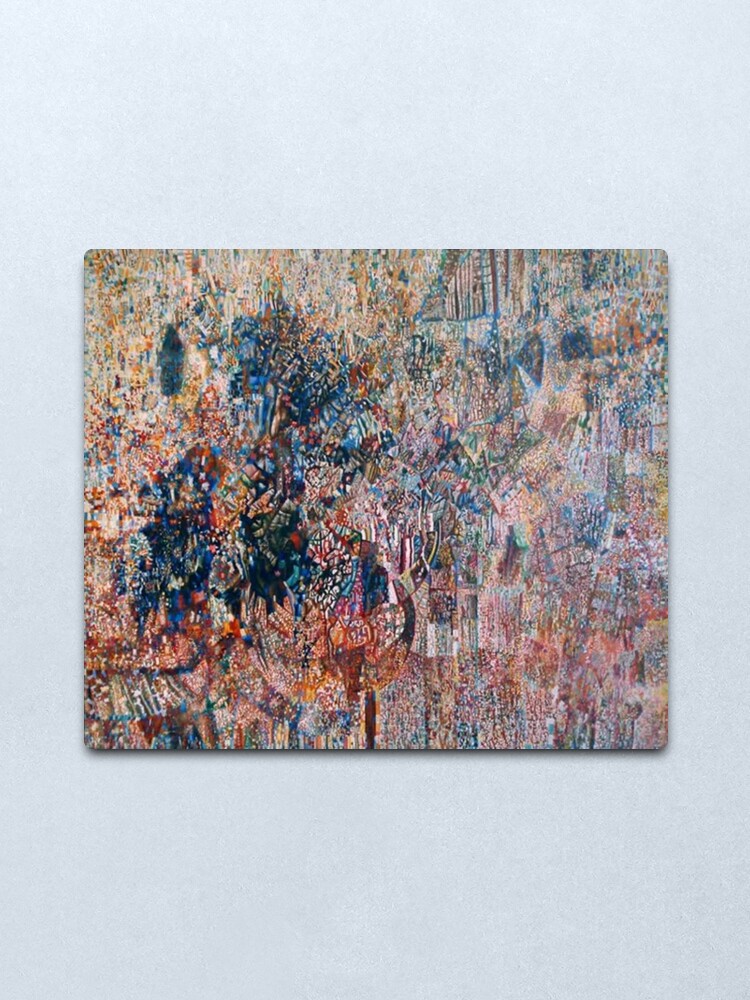 Alternate view of «Формула весны и действующие силы» Филонова (1927–1928) Metal Print