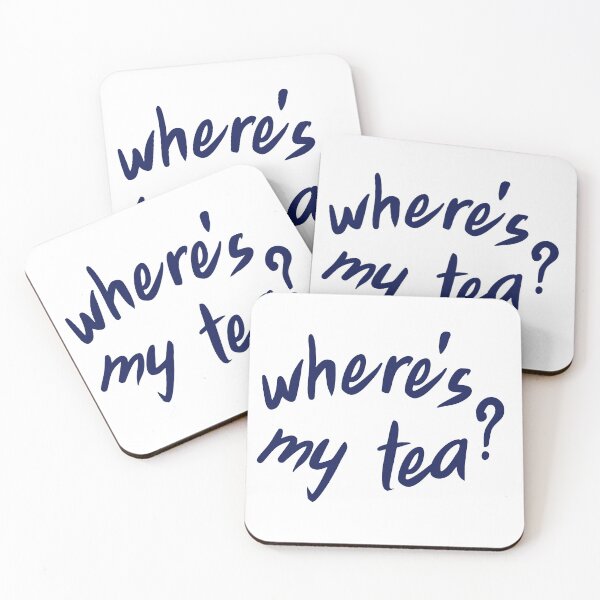 Item preview, Where's My Tea- SimplyNailogical designed and sold by erinaceous.