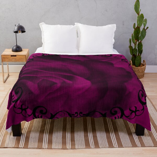 Item preview, Royal Roses purple Pattern designed and sold by ItezaPatterns.