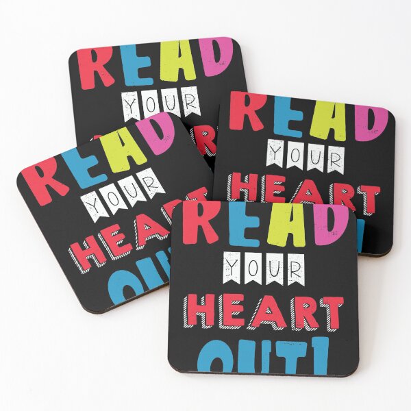 Item preview, English Teacher Gift print - Read Your Heart Out designed and sold by Lisbob.