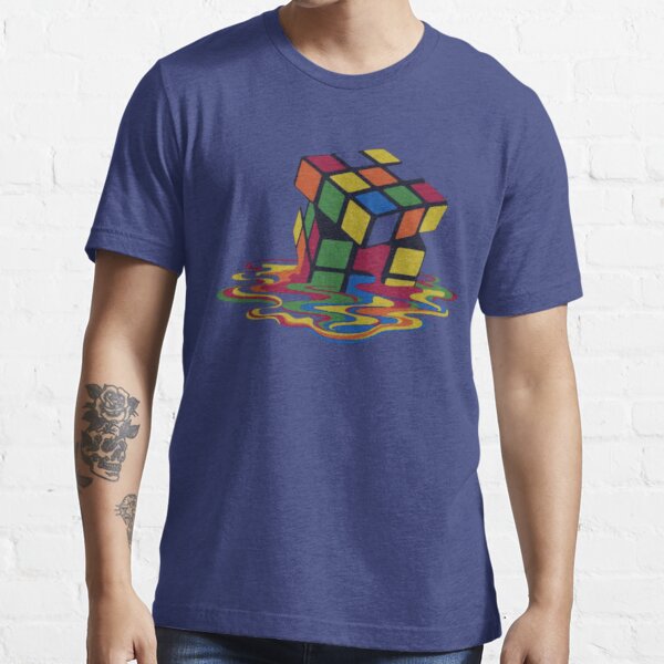 melting cube t shirt