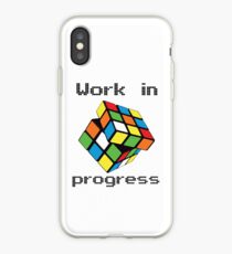 Rubix Cube - Work in progress iPhone Case