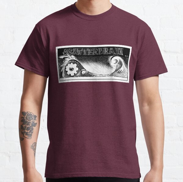 Scatterbrain: Stuck on the Spin Cycle of the Great Wave Classic T-Shirt