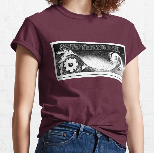Scatterbrain: Stuck on the Spin Cycle of the Great Wave Classic T-Shirt