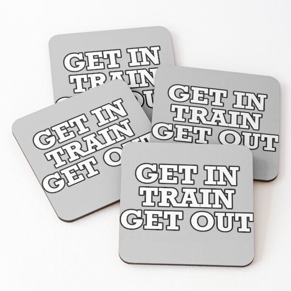 Item preview, GETIN - TRAIN - GETOUT designed and sold by WarGear.