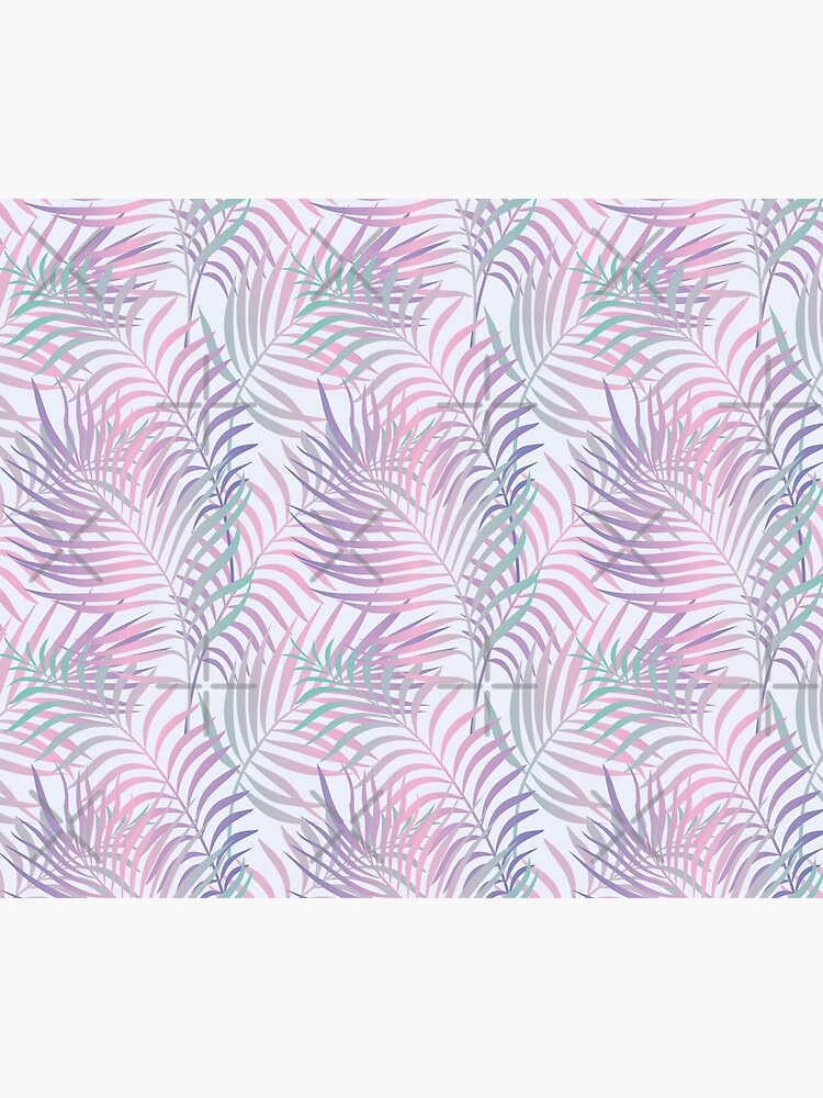 Tropical Paradise (Palm Leaves Pattern) by lents
