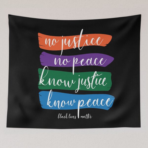 Item preview, No Justice, No Peace, Know Justice, Know Peace designed and sold by travelwitheric.