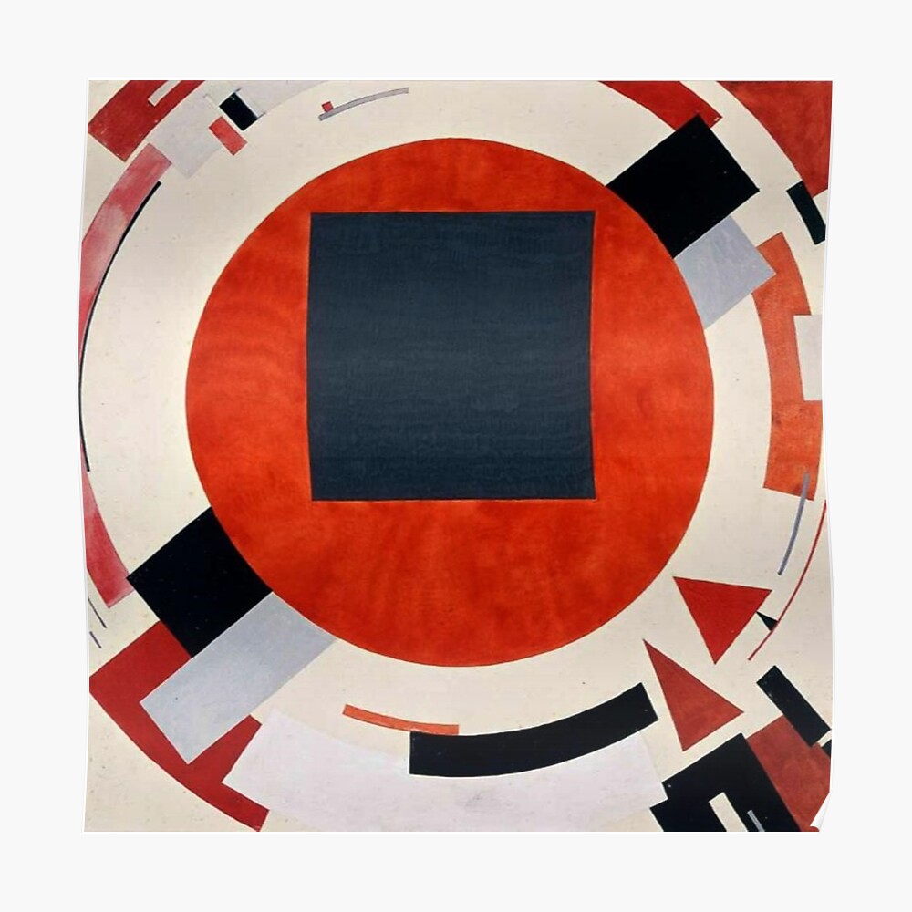 Lissitzky's Proun, poster,840x830,f8f8f8-pad,1000x1000,f8f8f8