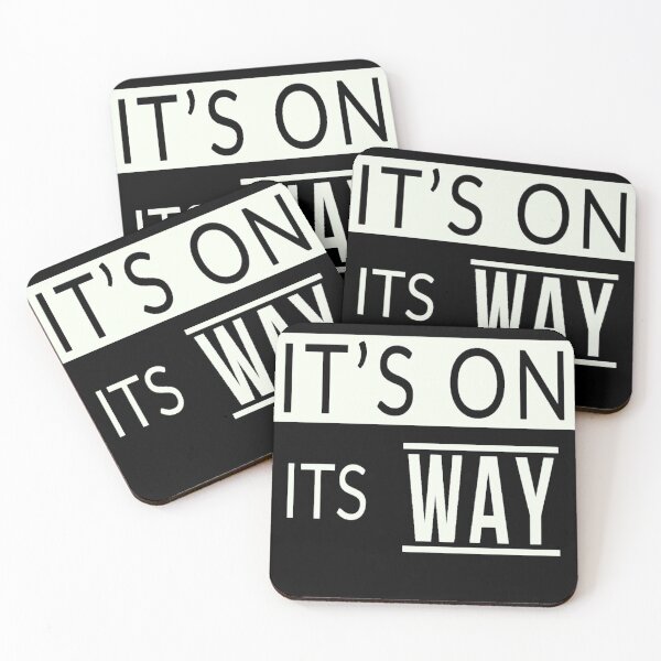 Item preview, IT'S ON ITS WAY designed and sold by MotivationMafia.