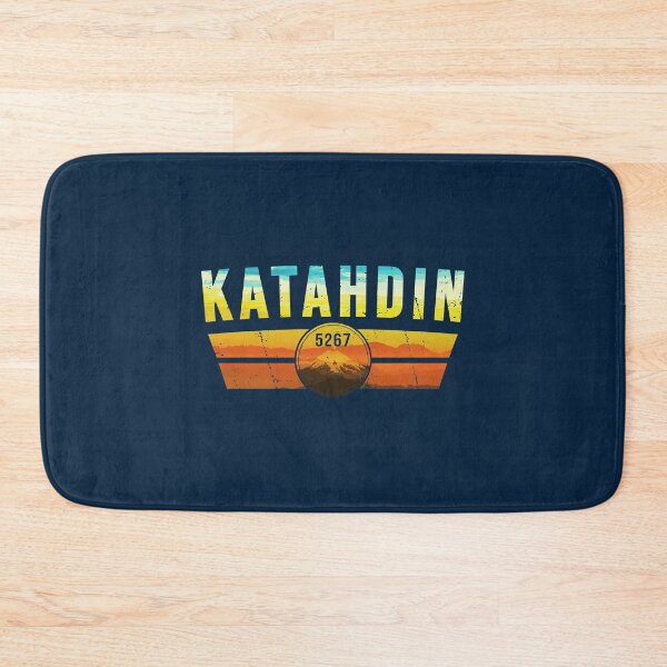 Item preview, Katahdin Mountain Maine Sunset Hiking Climbing Retro designed and sold by IronEcho.