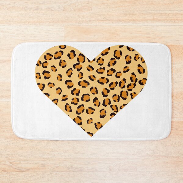 Item preview, Leopard Print Love Heart Tee | Cool Cheetah product designed and sold by Lisbob.