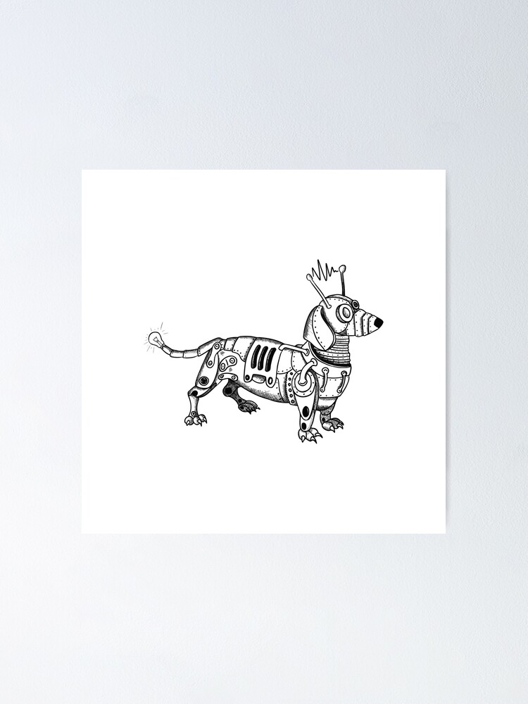 robot sausage dog