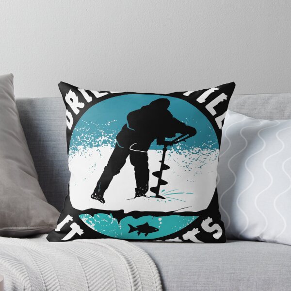 Item preview, Funny Rude Drill It Till It Squirts Ice Fishing Gift print designed and sold by Lisbob.