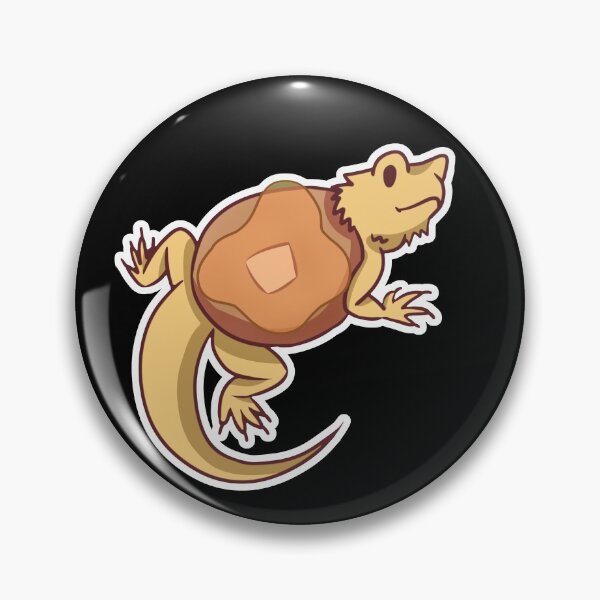 Pancake Bearded Dragon Pin