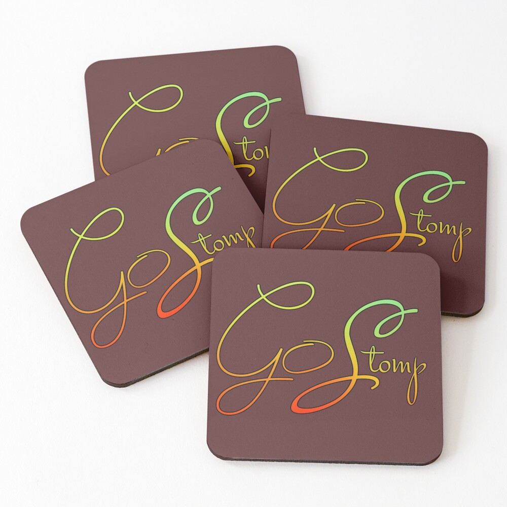 Item preview, Coasters (Set of 4) designed and sold by Go-Stomp.