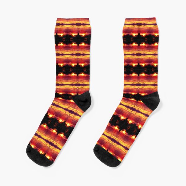 Quadruple sunset Socks