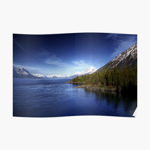 Turnagain Arm in Summer Poster