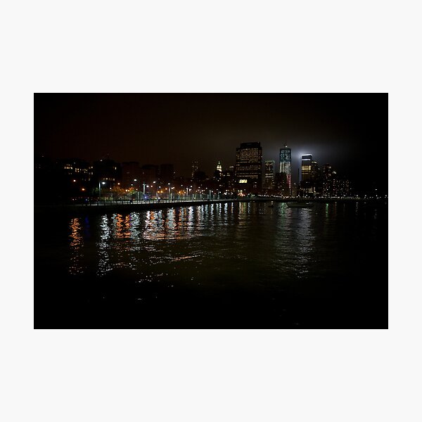 Lights on the Hudson Photographic Print