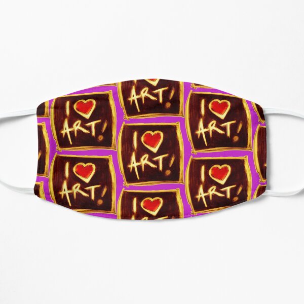 I Love Art! Mask
