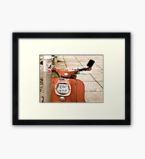 allowed Framed Print