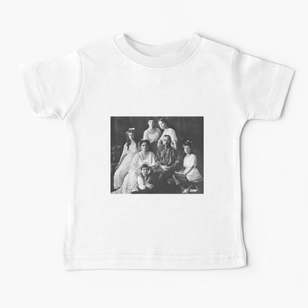 Царь Николай II и его семья в Санкт-Петербурге. Начало 1910-х гг.  Baby T-Shirt