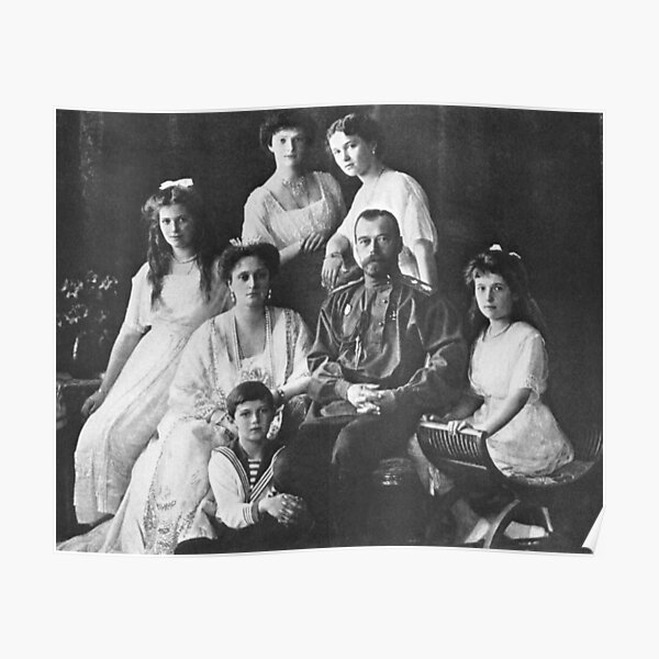 Царь Николай II и его семья в Санкт-Петербурге. Начало 1910-х гг.  Poster