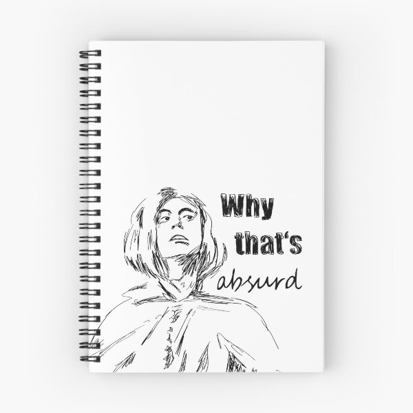 Item preview, Why, that's absurd (black outline) designed and sold by DesignsbyMaeve.
