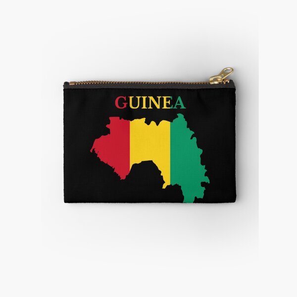 Item preview, Guinea Map Flag designed and sold by marosharaf.