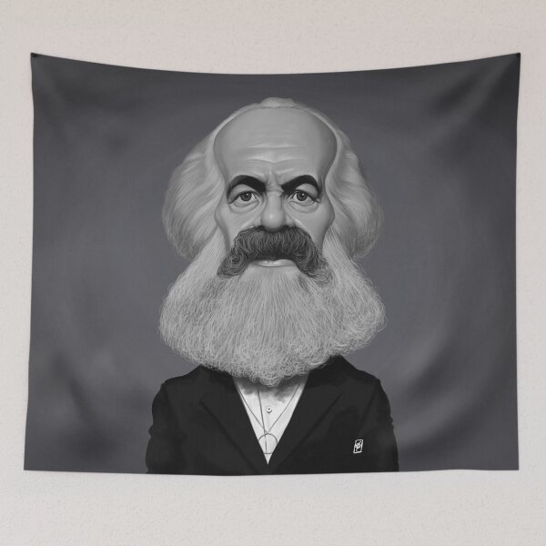 Item preview, Karl Marx designed and sold by rob art | illustration.