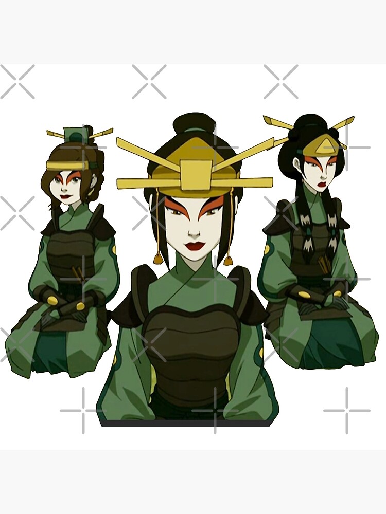 Azula Mai And Ty Lee As Kyoshi Avatar Poster For Sale By Blueeyes374 Redbubble 