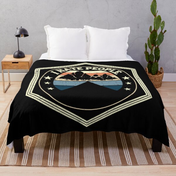 Item preview, I Hate People Camping Sloth Saying Poison designed and sold by shirti.