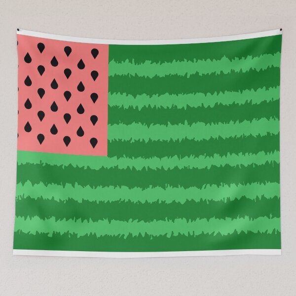 Item preview, Watermelon Flag designed and sold by NootopiaLoot.