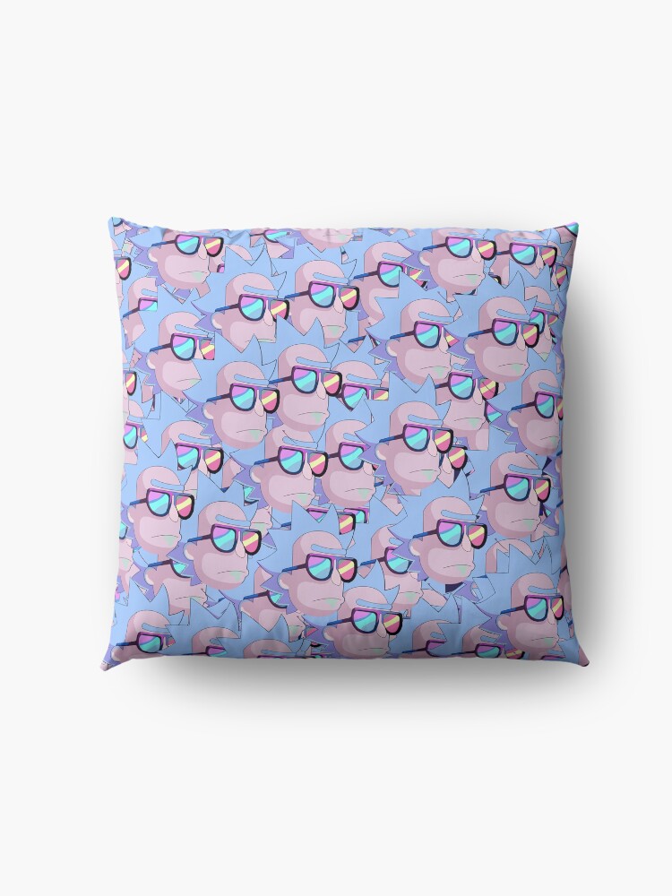 Alternate view of A bit of rick and then some more rick Floor Pillow