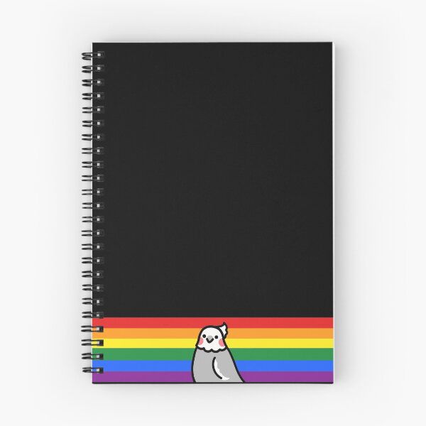 Item preview, Pride Parrot - Rainbow Cockatiel designed and sold by BirbThings.
