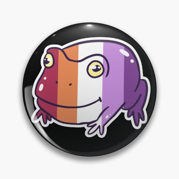 Item preview, Lesbian Pride Frog designed and sold by howdyrobin.