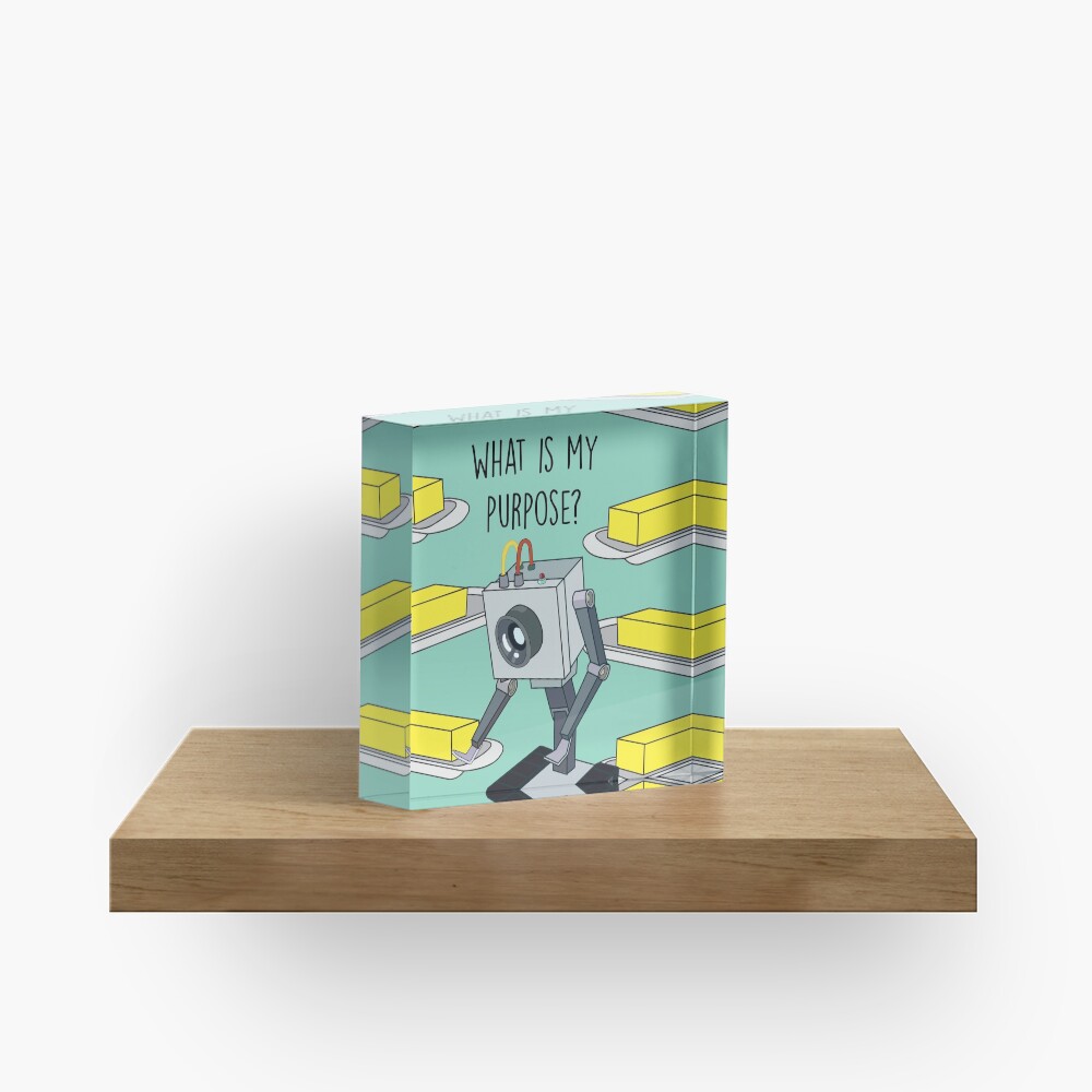 Butterbot Acrylic Block