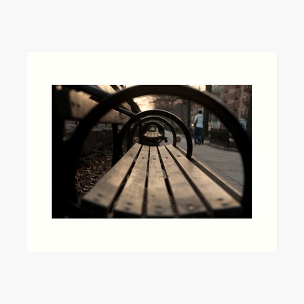 Park Bench Art Print