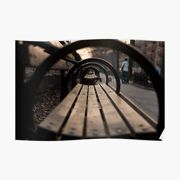 Park Bench Poster